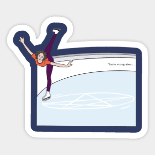 Sarah Skates Sticker